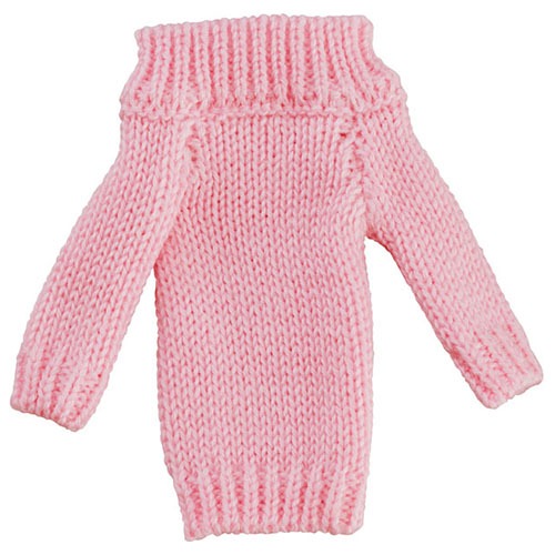 [23년6월입하]맥스팩토리 figma(피그마) Styles 오프숄더 스웨터 원피스 핑크