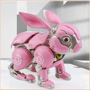[23년3분기발매예정]코지 동물 로봇 분홍 토끼
