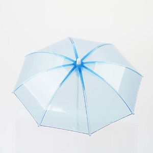 [입고완료]미니어처 우산(클리어 블루)